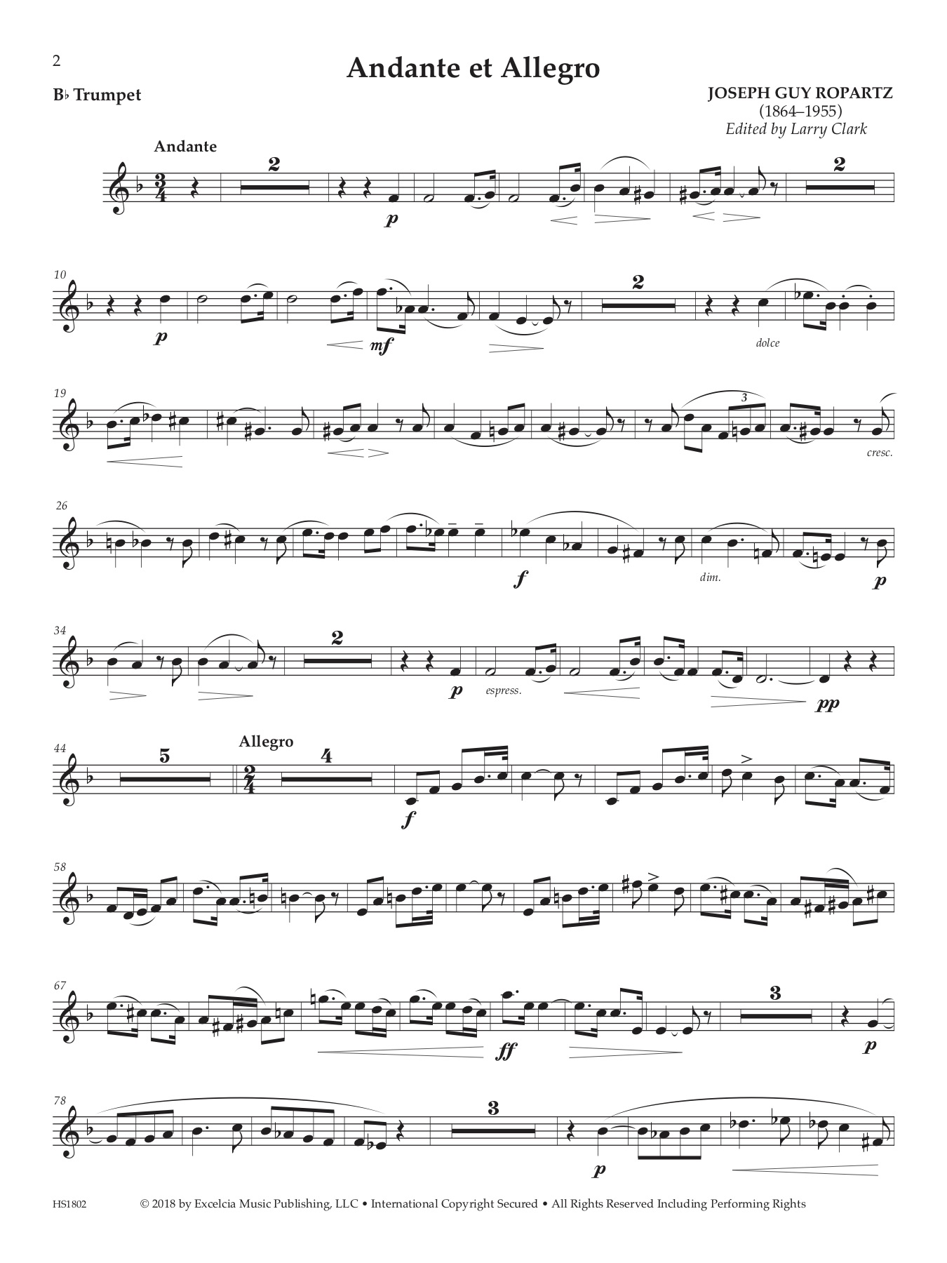 Andante et Allegro