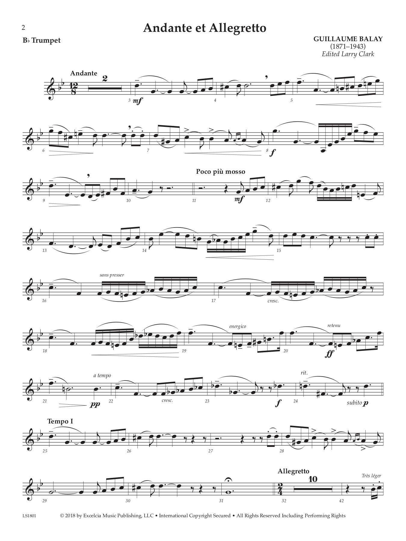 Andante et Allegretto