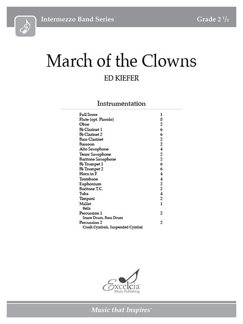 March of the Clowns - Full Score