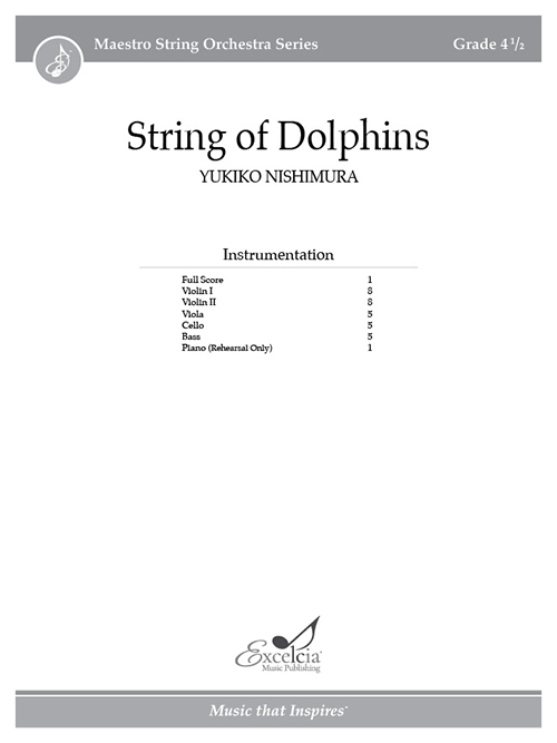 String of Dolphins - Full Score