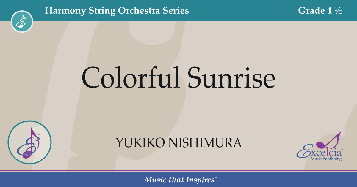Colorful Sunrise – Excelcia Music Publishing