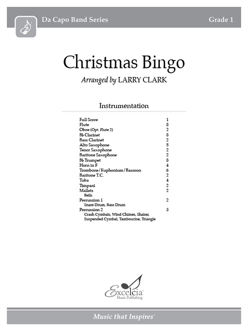 Christmas Bingo - Full Score
