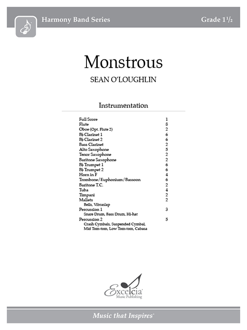 Monstrous - Full Score