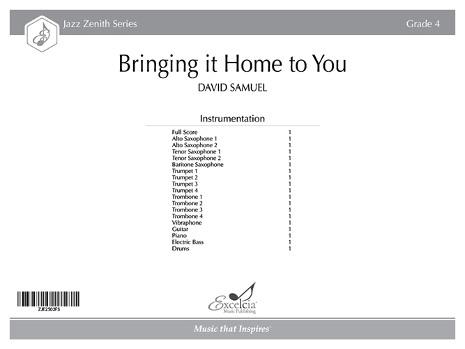 Bringing it Home to You (Score)