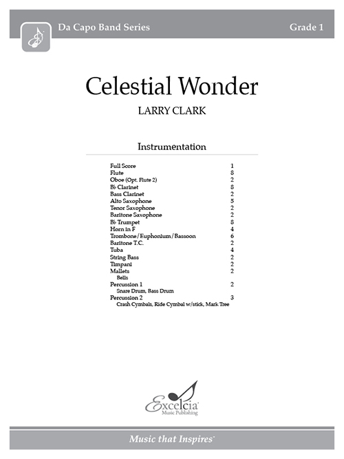 Celestial Wonder - Full Score