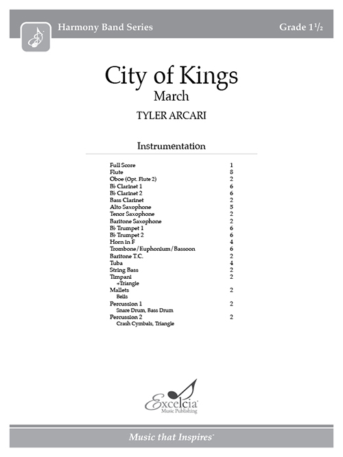 City of Kings - Full Score