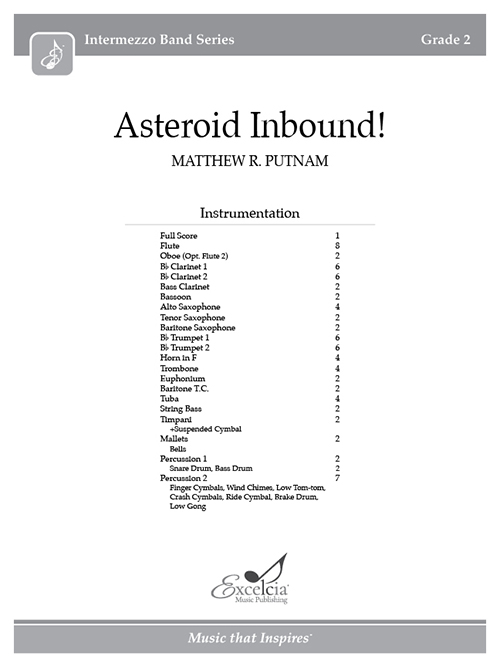 Asteroid Inbound! - Full Score