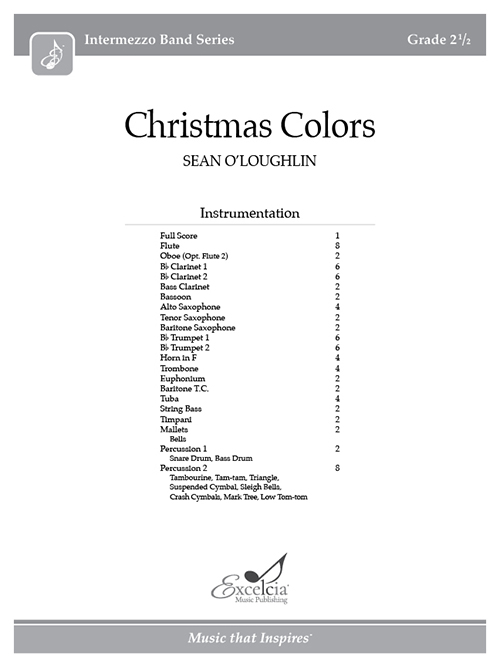 Christmas Colors - Full Score