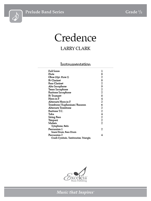 Credence - Full Score