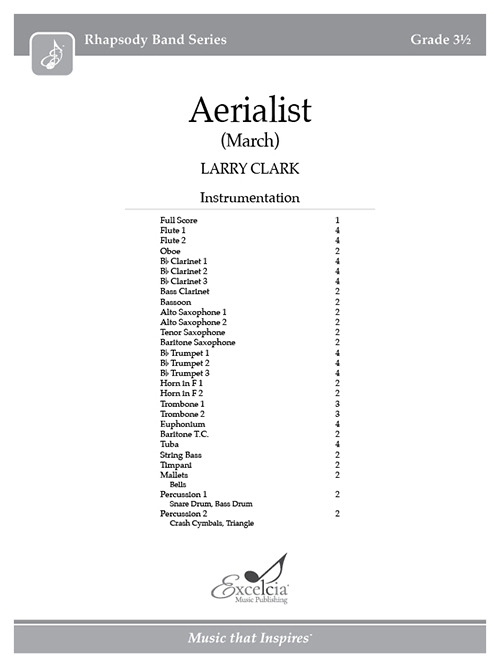 Aerialist - Full Score
