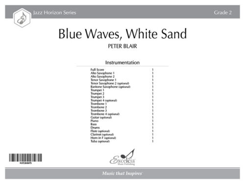 Blue Waves, White Sand - Full Score