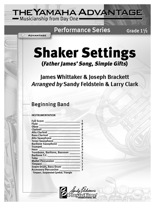 Shaker Settings - Full Score